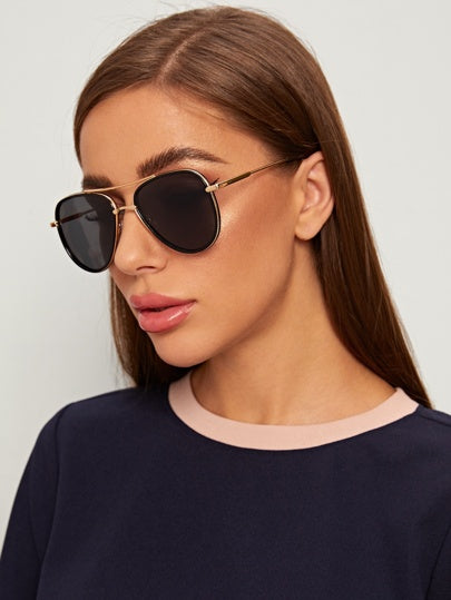 Top Bar Metal Frame Sunglasses