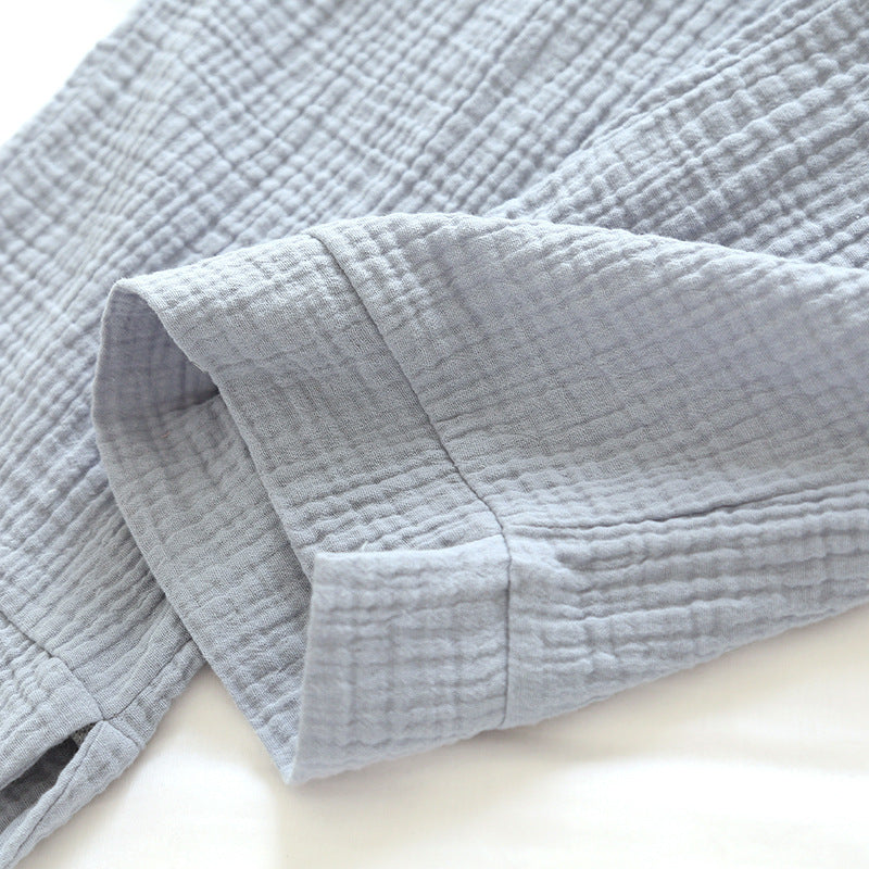 Navy crepe cotton Pajama Set