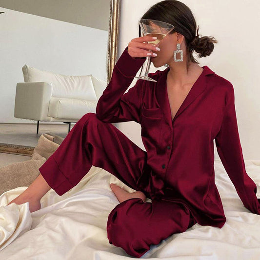 Satin Silk Pajama Set